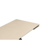 Стол кухонный керамический раздвижной «Вилли», 1400(2000)×800×750 мм, цвет бежевый / черный  (артикул 10997868)  большой выбор товаров оптом и в розницу по низким ценам с доставкой