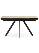 Стол кухонный керамический раздвижной «Вилли», 1400(2000)×800×750 мм, цвет бежевый / черный - Фото 8