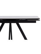 Стол кухонный керамический раздвижной «Вилли», 1400(2000)×800×750 мм, цвет белый мрамор / черный - Фото 13