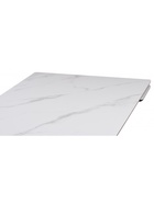 Стол кухонный керамический раздвижной «Вилли», 1400(2000)×800×750 мм, цвет белый мрамор / черный - Фото 15