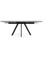 Стол кухонный керамический раздвижной «Вилли», 1400(2000)×800×750 мм, цвет белый мрамор / черный - Фото 10