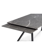 Стол кухонный керамический раздвижной «Ворен», 1800(2400)×900×770 мм, цвет черный  (артикул 10997874)  большой выбор товаров оптом и в розницу по низким ценам с доставкой