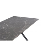 Стол кухонный керамический раздвижной «Ворен», 1800(2400)×900×770 мм, цвет черный  (артикул 10997874)  большой выбор товаров оптом и в розницу по низким ценам с доставкой