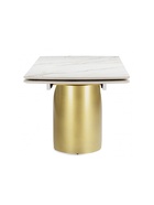 Стол кухонный керамический раздвижной «Готланд», 1600(2200)×900×790 мм, цвет бежевый / золото - Фото 3