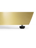 Стол кухонный керамический раздвижной «Готланд», 1600(2200)×900×790 мм, цвет бежевый / золото  (артикул 10997876)  большой выбор товаров оптом и в розницу по низким ценам с доставкой