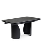 Стол кухонный керамический раздвижной «Готланд», 1600(2200)×900×790 мм, цвет темно-серый / черный  (артикул 10997877)  большой выбор товаров оптом и в розницу по низким ценам с доставкой