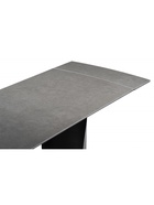 Стол кухонный керамический раздвижной «Готланд», 1600(2200)×900×790 мм, цвет темно-серый / черный  (артикул 10997877)  большой выбор товаров оптом и в розницу по низким ценам с доставкой