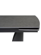 Стол кухонный керамический раздвижной «Готланд», 1600(2200)×900×790 мм, цвет темно-серый / черный  (артикул 10997877)  большой выбор товаров оптом и в розницу по низким ценам с доставкой