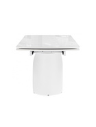 Стол кухонный керамический раздвижной «Готланд», 1800(2400)×900×790 мм, цвет мрамор / белый  (артикул 10997878)  большой выбор товаров оптом и в розницу по низким ценам с доставкой