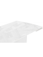 Стол кухонный керамический раздвижной «Готланд», 1800(2400)×900×790 мм, цвет мрамор / белый  (артикул 10997878)  большой выбор товаров оптом и в розницу по низким ценам с доставкой