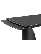 Стол кухонный керамический раздвижной «Готланд», 1800(2400)×900×790 мм, цвет темно-серый / черный - Фото 13