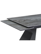 Стол кухонный керамический раздвижной «Денхольм», 2400(3000)×1000×780 мм, цвет черный  (артикул 10997884)  большой выбор товаров оптом и в розницу по низким ценам с доставкой