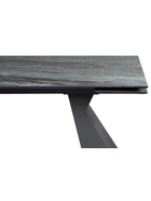 Стол кухонный керамический раздвижной «Денхольм», 2400(3000)×1000×780 мм, цвет черный  (артикул 10997884)  большой выбор товаров оптом и в розницу по низким ценам с доставкой