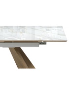 Стол кухонный керамический раздвижной «Ливи», 1400(2000)×800×780 мм, цвет дуб монтана  (артикул 10997898)  большой выбор товаров оптом и в розницу по низким ценам с доставкой