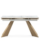 Стол кухонный керамический раздвижной «Ливи», 1400(2000)×800×780 мм, цвет дуб монтана  (артикул 10997898)  большой выбор товаров оптом и в розницу по низким ценам с доставкой