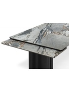 Стол кухонный керамический раздвижной «Мален», 2400(3200)×1100×765 мм, цвет черный  (артикул 10997902)  большой выбор товаров оптом и в розницу по низким ценам с доставкой