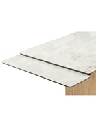 Стол кухонный керамический раздвижной «Монерон», 2000(2600)×1000×770 мм, цвет дуб монтана  (артикул 10997911)  большой выбор товаров оптом и в розницу по низким ценам с доставкой