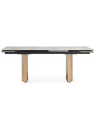 Стол кухонный керамический раздвижной «Монерон», 2000(2600)×1000×770 мм, цвет дуб монтана  (артикул 10997911)  большой выбор товаров оптом и в розницу по низким ценам с доставкой