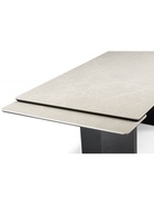 Стол кухонный керамический раздвижной «Монерон», 2000(2600)×1000×770 мм, цвет черный  (артикул 10997912)  большой выбор товаров оптом и в розницу по низким ценам с доставкой