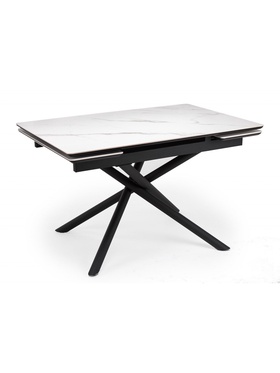 Стол кухонный керамический раздвижной «Мэриан», 1200(1800)×800×750 мм, цвет черный  (артикул 10997916)  большой выбор товаров оптом и в розницу по низким ценам с доставкой