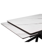 Стол кухонный керамический раздвижной «Мэриан», 1200(1800)×800×750 мм, цвет черный  (артикул 10997916)  большой выбор товаров оптом и в розницу по низким ценам с доставкой