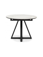 Стол кухонный керамический раздвижной «Нельсон», 1000(1400)×1000×760 мм, цвет черный  (артикул 10997921)  большой выбор товаров оптом и в розницу по низким ценам с доставкой