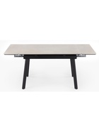 Стол кухонный керамический раздвижной «Норман», 1200(1800)×800×750 мм, цвет светло-серый / черный  (артикул 10997923)  большой выбор товаров оптом и в розницу по низким ценам с доставкой