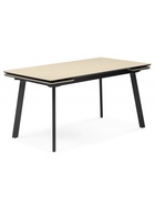 Стол кухонный керамический раздвижной «Норман», 1200(1800)×800×750 мм, цвет бежевый / черный  (артикул 10997924)  большой выбор товаров оптом и в розницу по низким ценам с доставкой