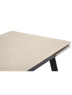 Стол кухонный керамический раздвижной «Норман», 1400(2000)×800×750 мм, цвет светло-серый / черный - Фото 5