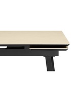 Стол кухонный керамический раздвижной «Норман», 1400(2000)×800×750 мм, цвет бежевый / черный - Фото 12