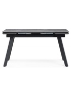 Стол кухонный керамический раздвижной «Норман», 1400(2000)×800×750 мм, цвет серый мрамор / черный  (артикул 10997931)  большой выбор товаров оптом и в розницу по низким ценам с доставкой