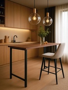 Барная стойка «Дилан Лофт», 1200×400×1100 мм, цвет дуб делано темный 10997935