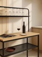 Стол барный «Нари», 1250×500×1680 мм, цвет делано/чёрный матовый 10997943