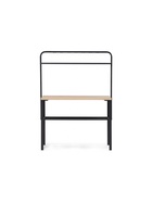 Стол барный «Нари», 1250×500×1680 мм, цвет делано/чёрный матовый 10997943