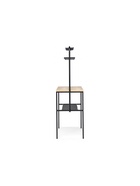 Стол барный «Нари», 1250×500×1680 мм, цвет делано/чёрный матовый 10997943