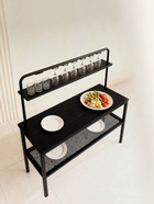 Стол барный «Сари», 1250×500×1680 мм, цвет графит/чёрный 10997944