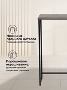 Столик консольный «Феот», 800×300×770 мм, цвет дуб рошелье  (артикул 10997945)  большой выбор товаров оптом и в розницу по низким ценам с доставкой