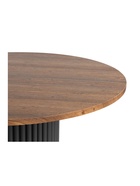 Стол кухонный «Барел 110», 1100×1100×750 мм, цвет орех кантри/чёрный  (артикул 10997956)  большой выбор товаров оптом и в розницу по низким ценам с доставкой