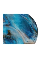 Столик журнальный «Роб», 450×450×500 мм, цвет лазурит / черный - фото 121986560