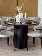 Стол кухонный «Барел 110», 1100×1100×750 мм, цвет чёрный  (артикул 10997958)  большой выбор товаров оптом и в розницу по низким ценам с доставкой