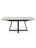 Стол кухонный керамический раздвижной «Памелла», 1200(1800)×800×750 мм, цвет светло-серый / черный  (артикул 10997961)  большой выбор товаров оптом и в розницу по низким ценам с доставкой