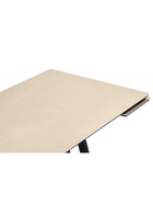 Стол кухонный керамический раздвижной «Памелла», 1200(1800)×800×750 мм, цвет бежевый / черный  (артикул 10997962)  большой выбор товаров оптом и в розницу по низким ценам с доставкой