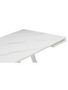 Стол кухонный керамический раздвижной «Памелла», 1400(2000)×800×750 мм, цвет белый мрамор / белый - Фото 14