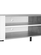 Тумба под ТВ Tulip, 1800×440×530 мм, цвет метрополитан серый  (артикул 10997966)  большой выбор товаров оптом и в розницу по низким ценам с доставкой