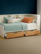 Тахта «Амер», 1900×800 мм, цвет белый/дуб вотан - фото 122244886