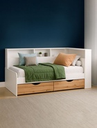 Тахта «Амер», 1900×800 мм, цвет белый/дуб вотан - фото 122244879