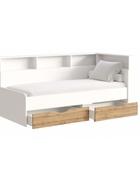 Тахта «Амер», 1900×800 мм, цвет белый/дуб вотан - фото 122244881