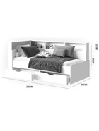 Тахта «Амер», 1900×800 мм, цвет анкора светлый - фото 122244888