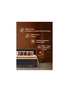 Кровать двуспальная Тхан 180х200 дуб крафт золотой / антрацит - Фото 6