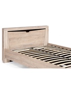 Кровать двуспальная Магантия 160х200 с ПМ парящая дуб баррик - Фото 11